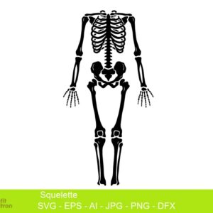 Fichier de découpe: squelette