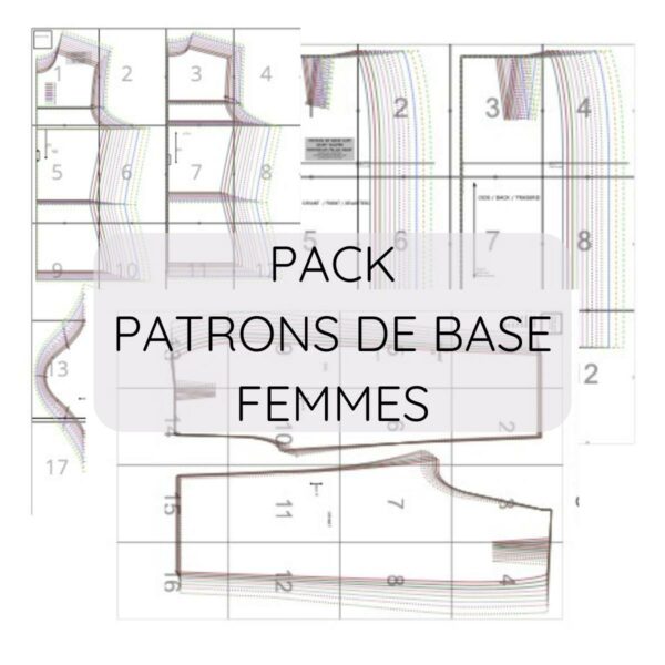 Pack patrons de base femme