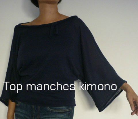 manches kimono