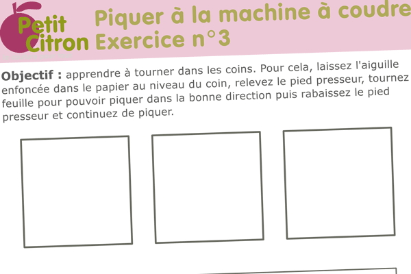 coudre machine feuille 3