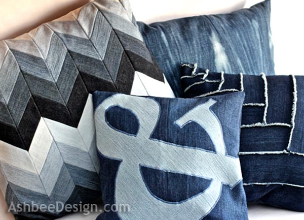 coussin-denim