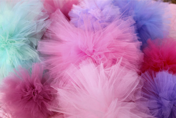 pompon-tulle