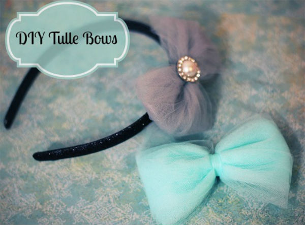 bow tulle