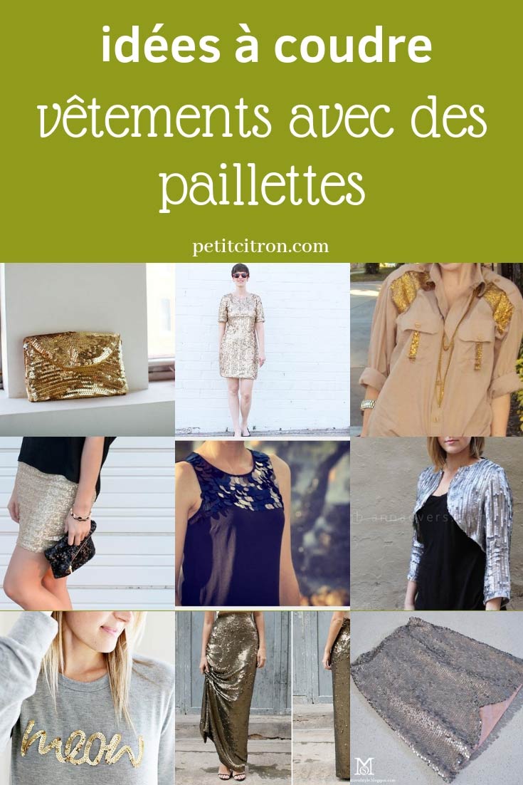 diy paillettes petitcitron