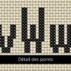 détail des points Alphabet pixel