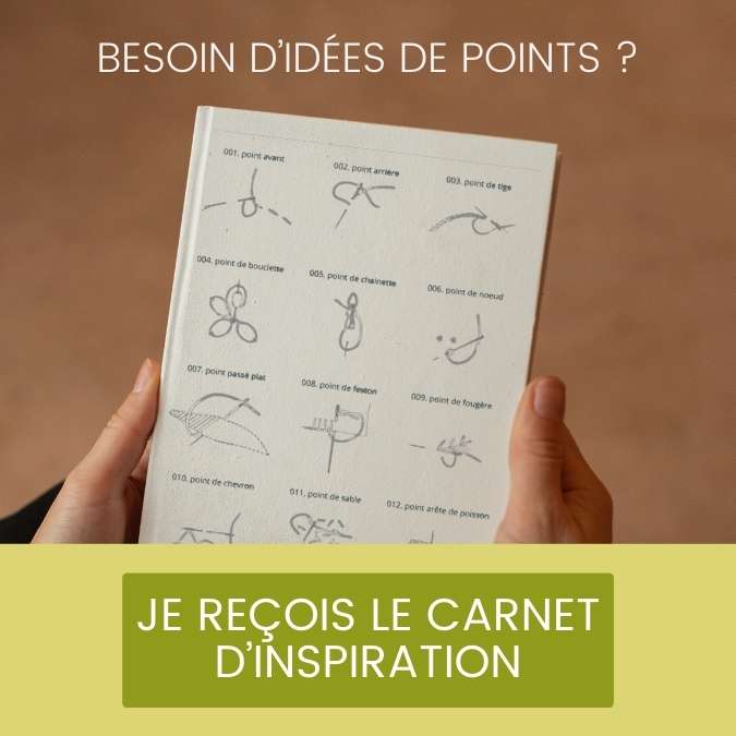 carnet inspiration broderie